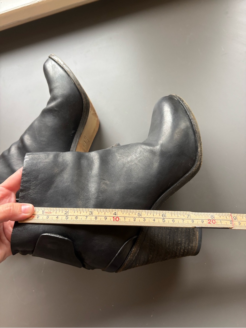 Rag and Bone Heel Ankle Boots- 38 - Picture 9 of 9